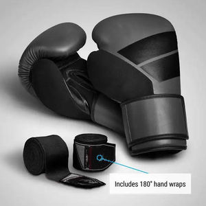 Gants de boxe unisexe professionnels personnalisés dernier cri OEM ODM Star Figure Enterprises en cuir PU Gants de boxe unisexe pour hommes - Product Image 3