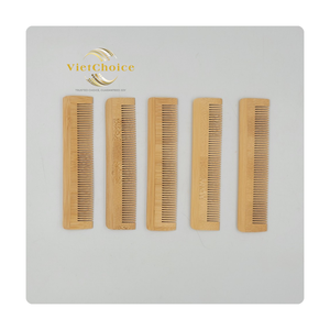 Peigne en bambou portable classique Premium 100% écologique poignée naturelle hôtel utilisation vietnamien fabriqué par Vietchoice - Product Image 1