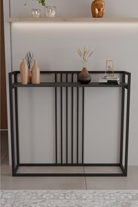 Mesa de Consola de Comedor Nova de Hierro de Royalune Furniture: Diseño Ergonómico Moderno y Elegante, Duradera, Ecológica, Resistente, con Amplio Espacio de Almacenamiento e Impermeable - Product Image 2
