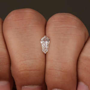 1.00 carats coupe de cercueil diamant cultivé en laboratoire CVD EF couleur laboratoire créé diamant pierre en vrac pour la fabrication de bijoux - Product Image 4