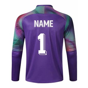 Uniforme de Portero de Fútbol al por Mayor para Hombre Adulto, Reversible, Estampado, Manga Larga, Dos Piezas, Spandex y Algodón - Product Image 5