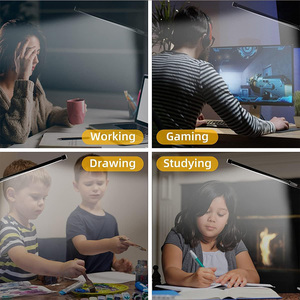 Lámpara de Escritorio LED con Clip, 3 Modos de Luz y 10 Niveles de Brillo, Lámpara con <span class=keywords><strong>Pinza</strong></span> Alimentada por <span class=keywords><strong>USB</strong></span> para Lectura y Estudio - Product Image 4