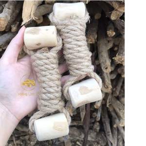 Juguete para masticar de madera de café de alta calidad para mascotas El mejor precio al por mayor hecho a mano en Vietnam por HOANG LINH SG Kimy + 84938616690 - Product Image 1