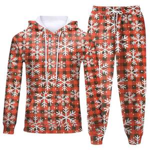 Meilleur service OEM Survêtements pour hommes Impression personnalisée Nouveau survêtement à col à capuche en gros pour hommes - Product Image 4