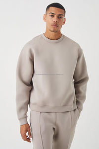 Nouveauté Survêtement Homme en Coton Doux Tricoté Style Décontracté avec Motif Personnalisé – Ensemble Confortable à Col Rond pour Usage Quotidien - Product Image 3