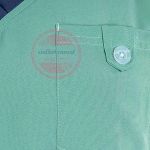 Women V-Neck Medical <b>Scrub</b> Top With Pockets <b>Nursing</b> <b>Scrubs</b> Tops - Product Image 3