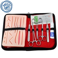 Nouveau Kit de pratique de coussinet de Suture chirurgicale coussinet de Suture de peau/Kit de Suture de Module de pratique pour les étudiants en médecine vétérinaire formation coussinet de peau