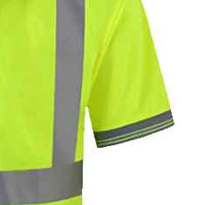 Hi VIS เสื้อเซฟตี้แขนสั้นสะท้อนแสง, เสื้อโปโลสะท้อนแสงมองเห็นได้ชัดเจน - Product Image 6