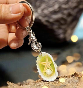 Porte-clés en nacre naturelle du Vietnam pour cadeau créatif et souvenir - Product Image 6