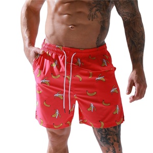 Men Swimwear and Beachwear Swimwear Shorts Swimming Trunk Mens Quick Dry Shorts Inseam Double <b>Layer</b> Custom Swim Shorts - Product Image 1