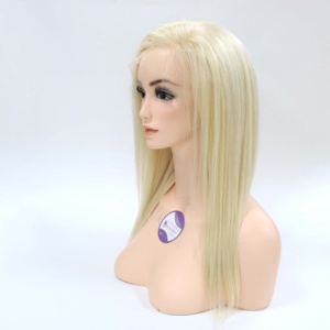 Célèbre vendeur de cheveux, vente en gros, perruques frontales à dentelle de cheveux crus de style vietnamien pour femmes noires, perruques frontales à dentelle bouclées HD - Product Image 5