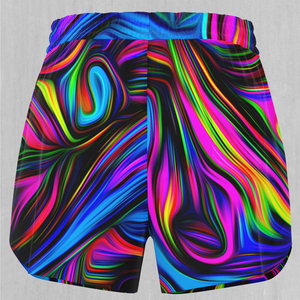 Pantalones cortos de mujer básicos de verano de cintura alta hechos en Pakistán con logotipo personalizado impreso para entrenamiento al por mayor - Product Image 5