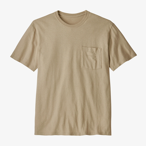 Vente chaude respirant nouveau Design couleur unie tissu confortable 100% coton fait hommes t-shirts fabriqués au Pakistan - Product Image 4