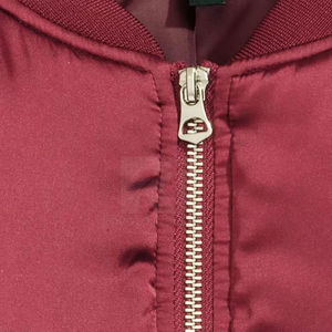 Blouson aviateur femme à manches longues de haute qualité pour femme col montant Offre Spéciale fermeture éclair complète pour blouson aviateur femme - Product Image 4