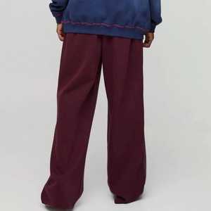 Super Loose Streetwear Thick Canvas Joggers <b>Baggy</b> Mid Waist Oversized Polyester/Cotton Casual <b>Trousers</b> <b>Men</b> Wide Elastic Waist - Product Image 2