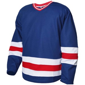 Camisetas personalizadas de hockey sobre hielo con ajuste profesional, venta al por mayor, OEM UNIFORMES DE EQUIPO, impresión sublimada, diseño de tela avanzado de secado rápido duradero - Product Image 1