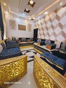 Canapé de style Majlis arabe, design classique, ensemble élégant pour salon, sièges d'angle luxueux, design gain de place - Product Image 6