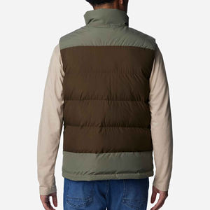 Chaleco Acolchado Informal para Hombre, Resistente al Agua, para Invierno, con Cierre, sin Mangas, Cuello Alto, Chaqueta Cálida de 280g, 100% Poliéster, Talla - Product Image 6