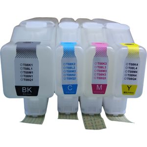 Cartouche d'encre Premium Compatible Rechargeable pour Imprimante Epson AM-C400a C500 C600 - Product Image 2