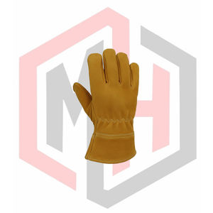 Gants de travail en cuir de vachette fendu, gants de sécurité complets, flexibles, résistants à la déchirure, résistants à l'usure, isolants thermiques, antistatiques, ignifuges - Product Image 2
