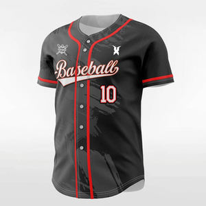 Camisetas de Béisbol Personalizadas al por Mayor de Fábrica, Camiseta de Béisbol Lisa, Camiseta de Béisbol Negra 2026 - Product Image 3