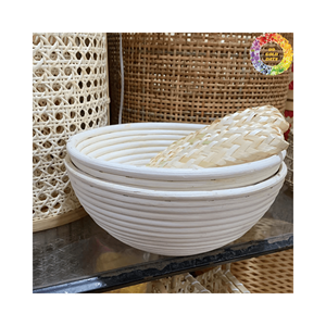 Bol en rotin Woden-Ustensile de cuisine artisanal, prix compétitif pour les commandes en gros du Vietnam - Product Image 3