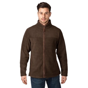 Nuevo 2025 alta calidad invierno ligero al aire libre cálido a prueba de viento personalizar Logo Polar chaqueta de lana para los hombres - Product Image 1