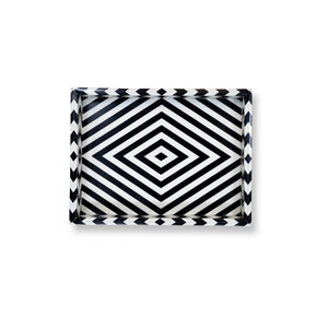 Plateaux décoratifs rectangulaires en os incrusté de style Art déco, taille personnalisée, 100% qualité supérieure, écologiques, plateau à dîner, hôtels, cuisine, thé - Product Image 6