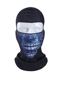 Cagoule de moto intégrale à imprimé personnalisé Masque de ski un trou en polaire pour le cyclisme et le sport - Product Image 2