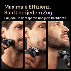 Braun Series 9 Pro + Máy cạo râu điện Nam, lưỡi dao chính xác siêu mỏng 5 + 1, pro-sensoadapt, dao cạo với 60 phút-9665cce - Product Image 4