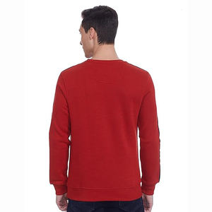 Sudaderas transpirables personalizadas con estampado sublimado 3D de cuello redondo informal para hombres mezcla de algodón básica personalizada - Product Image 4