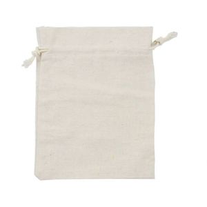 100% coton tissu cordon pochettes sacs de rangement réutilisables écologiques personnalisables sérigraphie imprimé bricolage artisanat cadeau - Product Image 1