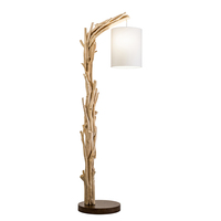 Lampe de table Art Déco moderne en bois flotté pour usage intérieur avec couleur personnalisée, édition anniversaire de la marque NINNET NATURAL