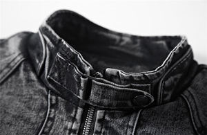 Chaqueta Vaquera para Hombre, Invierno, con Forro de Terciopelo, Abrigo Vaquero Cálido, Moda Clásica Retro, Chaqueta Vaquera Ajustada Informal, Ropa Vaquera para Hombre - Product Image 5