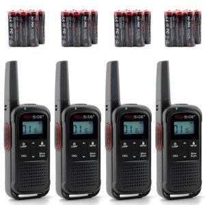 Suministro al por mayor de 6 radios PMR446 con baterías NiMH, 16 canales sin licencia, IP54, logotipo OEM a partir de 500 unidades - Product Image 4