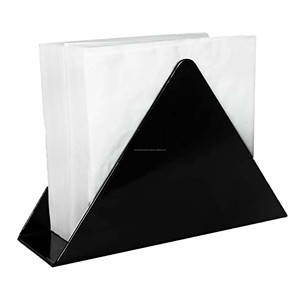 ที่ใส่กระดาษทิชชูแบบสามเหลี่ยม,ที่ใส่กระดาษทิชชูแบบทันสมัยสีเงินสเตนเลส - Product Image 2