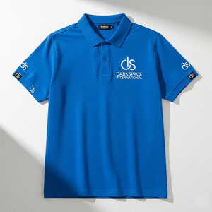 Nueva llegada de los hombres para la camisa de polo Diseño único con secado rápido y patrón sólido 100% Tela de punto de algodón en talla grande - Product Image 5