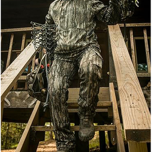 Sudaderas con capucha de camuflaje de inspiración táctica, gruesas, de corte holgado, estilo utilitario, para exteriores, invierno, uso casual. - Product Image 5