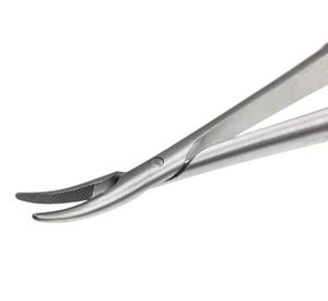 Portaagujas Micro Castroviejo, juego de tres de 14cm con bloqueo, instrumentos quirúrgicos, portagujas profesional de acero inoxidable - Product Image 3