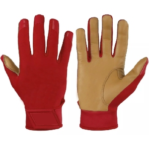 Service ODM et OEM Gants de frappeur de baseball à vendre Gants de batteur de softball et de baseball de qualité supérieure Gants de frappeur en cuir uniques - Product Image 1