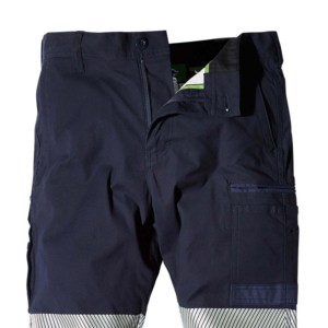Nouveauté Printemps Pantalon de Travail Haute Visibilité pour Hommes Pantalon de Travail Réfléchissant Multi-Poches Coupe Droite Taille Moyenne Devant Plat - Product Image 2