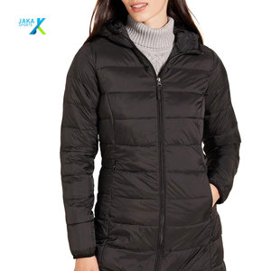 Chaqueta Acolchada Ligera, Impermeable y Plegable para Mujer, con Capucha, Abrigo de Invierno Cálido, Tallas Grandes Disponibles - Product Image 1