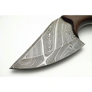 Edge Master Fabricación de cuchillos de acero damasco hechos a mano con mango de madera 8in DIY regalo OEM - Product Image 2