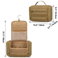Sac de voyage pliable et écologique pour homme, grand format, en polyester durable, avec fermeture éclair, idéal pour la douche et l'extérieur, avec crochet de suspension, couleur bonbon