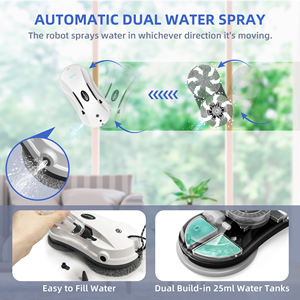 Robot de nettoyage de <span class=keywords><strong>vitres</strong></span> double face à jet d'eau Nettoyeur de lavage de <span class=keywords><strong>vitres</strong></span> personnalisé Mini machine à pulvérisation de liquide entièrement automatique <span class=keywords><strong>pour</strong></span> <span class=keywords><strong>vitres</strong></span> - Product Image 3