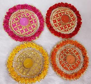 Metal <b>Tea</b> <b>Light</b> Can Candle Holder <b>Christmas</b> Diwali Decoration Indian Handcrafted Candle Holder, Floral Candle Holder - Product Image 1