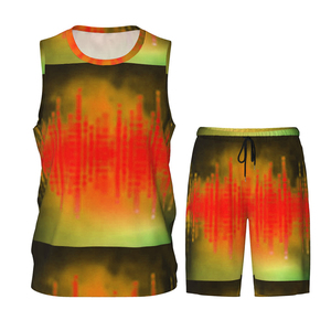 Ensemble de maillots de basket-ball à impression par sublimation personnalisée à la mode nouveau Style Bsci Polyester vêtements de sport pour hommes grande taille Option - Product Image 1