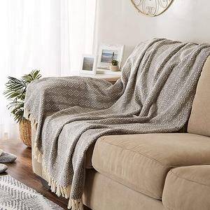 Modern Chevron Pattern Woven <b>Throw</b> <b>Blanket</b> 50x60 Custom Handloomed Cotton Woven Home Decor Bed Living Room Baby's Use - Product Image 3