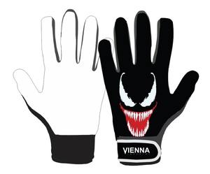 Guantes de fútbol gaélico Gaa, ligeros, con agarre, correa de muñeca ajustable, antideslizantes, látex alemán, personalizados, alta calidad 2026 - Product Image 6