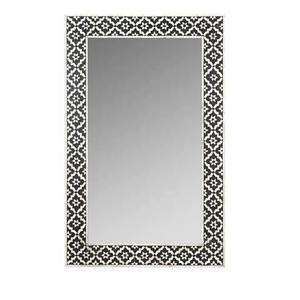 Stylish Rectangle Shape Simple Bone Inlay <b>Mirror</b> Artistic Handmade Accent For Dressing Room Living Room And Regular Home Use - Product Image 3
